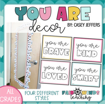 Positive Affirmations for 4th Grade Notes Digital Stickers Mirror